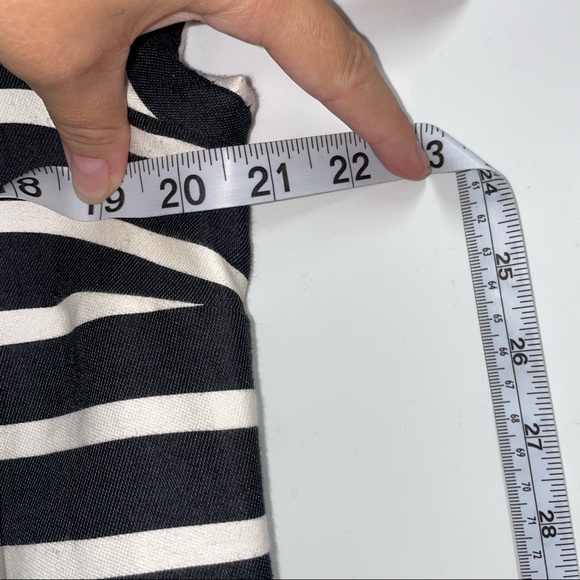 C wonder size large blue and white striped dress - Picture 5 of 6